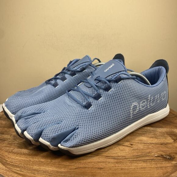 Peluva Strand Sport Carolina Blue Navy Mens Size 16 Barefoot Shoes PFWM30102 - Picture 2 of 10